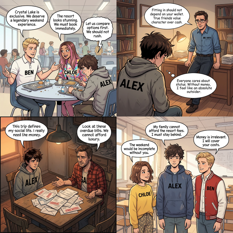 Teacher talk scenario